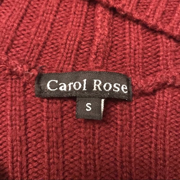 Carol Rose Women's size S hooded cardigan sweater - Picture 2 of 7